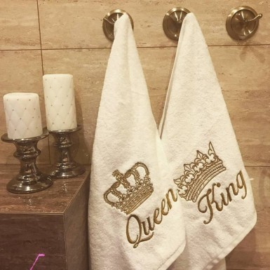 Zestaw ręczników Queen&King...